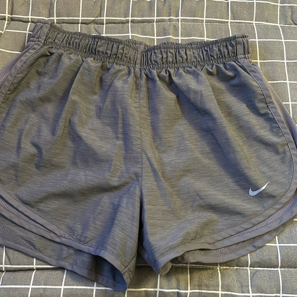 Gray Nike Dri Fit Running Shorts - Picture 1 of 3
